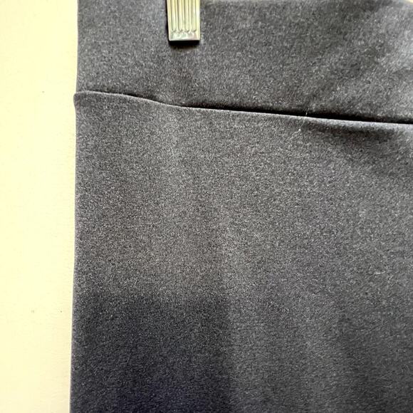 Matty M High Rise Everyday Leggings Charcoal Gray Full Length Stretchy XL - Picture 4 of 6